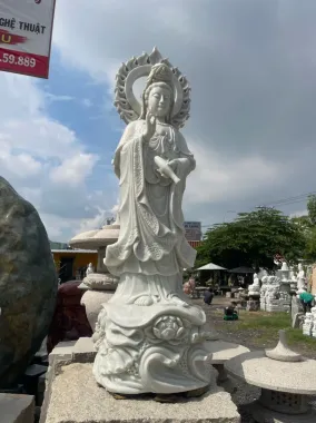 Tượng Phật Đá Quan Âm