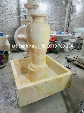 Cặp Kỳ Lân Đá Tự Nhiên Nguyên Khối Chạm Khắc Thủ Công